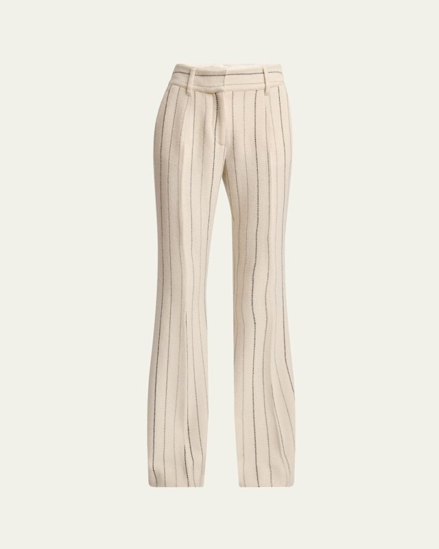 Rhein Wool Cashmere Flare Pants